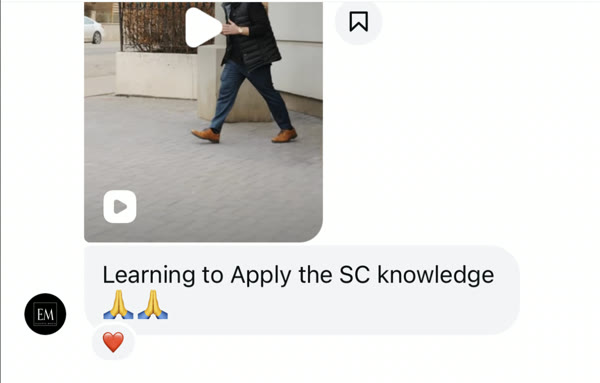 Student message